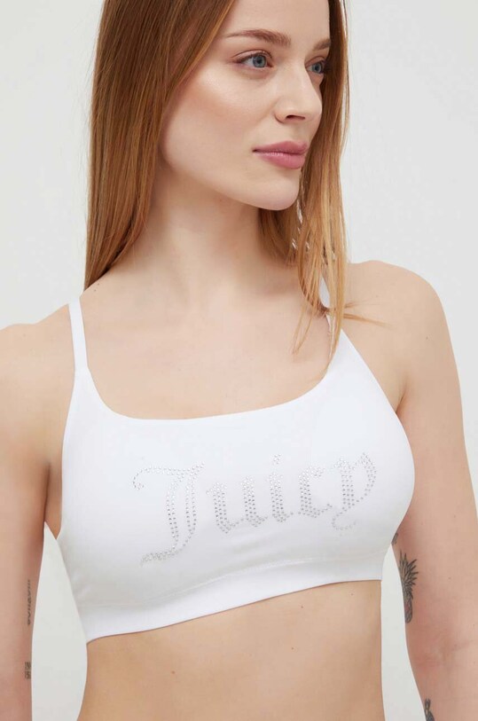 Îmbrăcăminte Juicy Couture set de sutien si chiloti JCLU2320.117 alb
