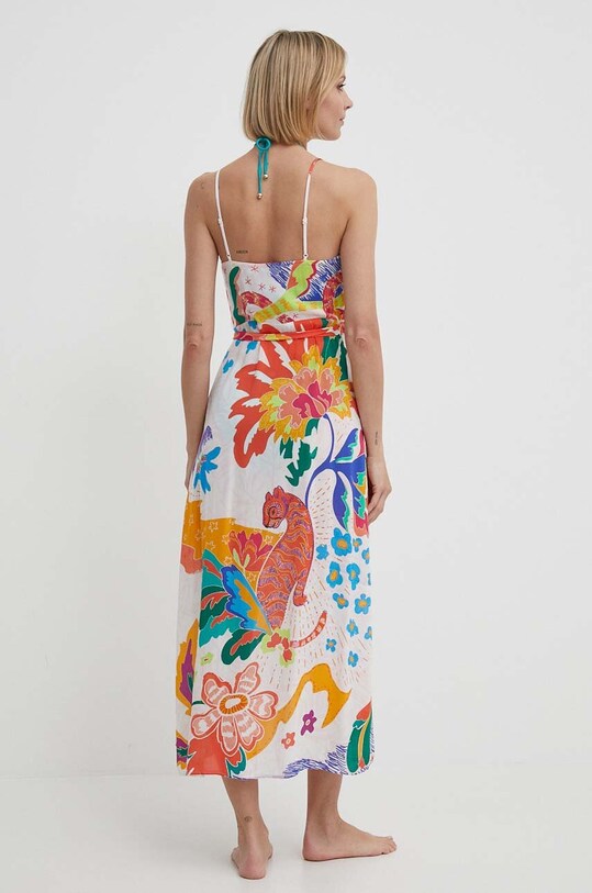 Plážové šaty Desigual SELVA 24SWMW09 biela SS24