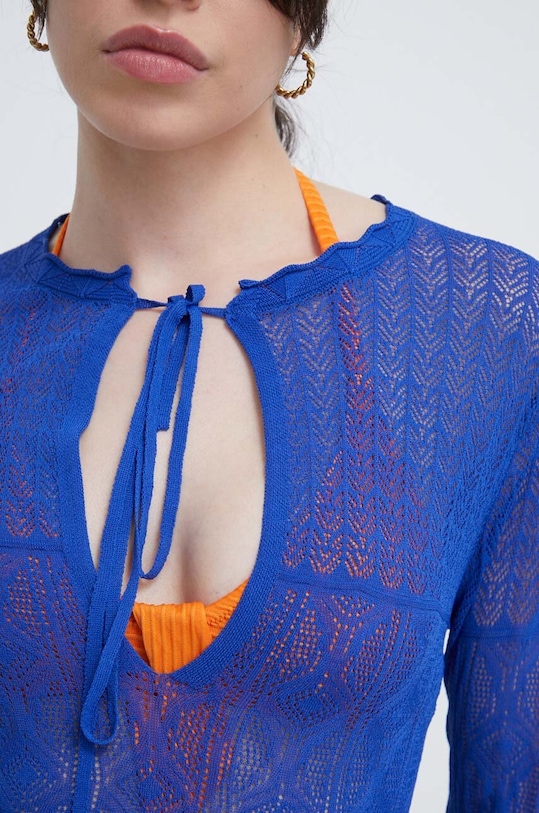 Φόρεμα παραλίας Desigual μπλε 24SWMF03