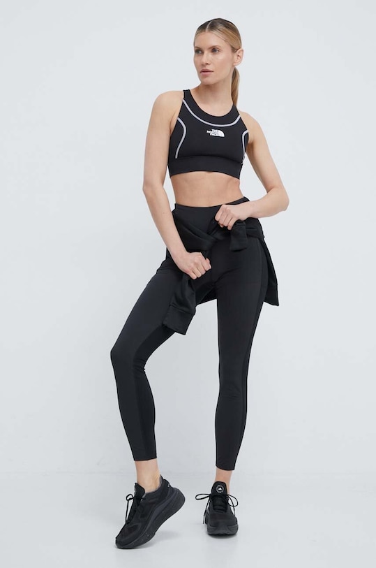 The North Face sutien sport Hakuun NF0A8848JK31 negru SS24