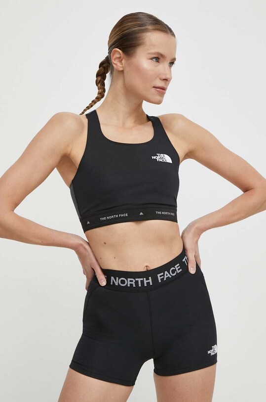 The North Face biustonosz sportowy Mountain Athletics czarny NF0A87B3W9O1