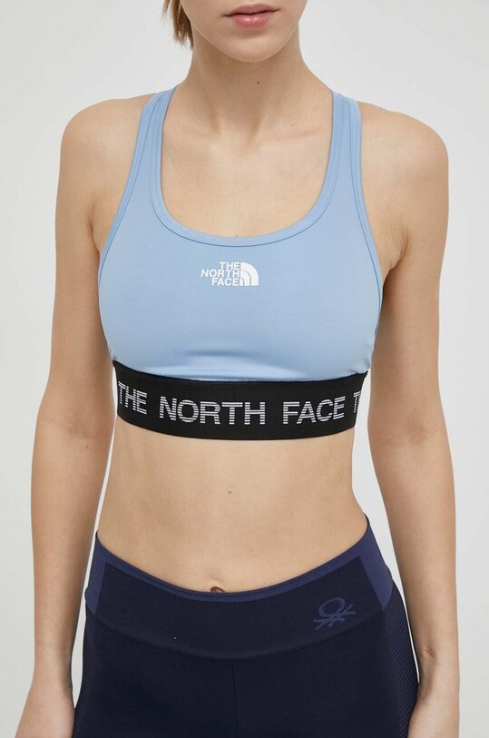 The North Face sutien sport Tech moale albastru NF0A87JXQEO1
