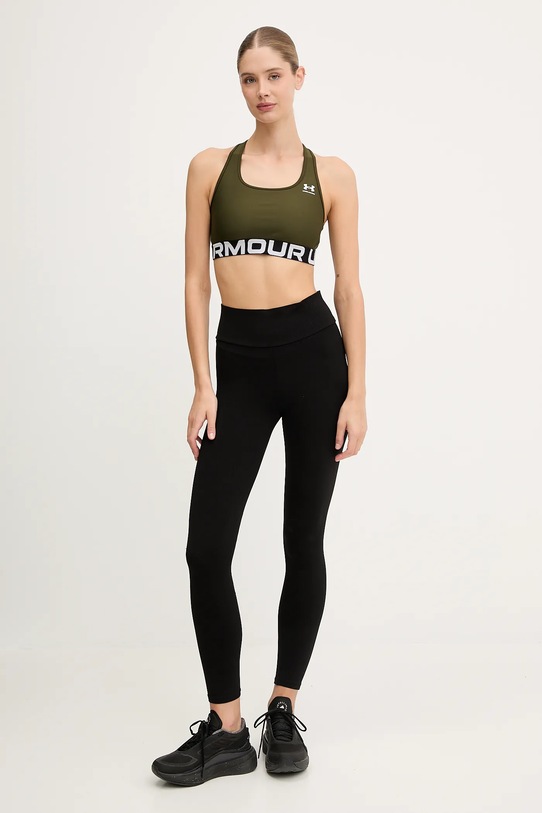 Športni modrček Under Armour HG Authentics 1383544 zelena AW25