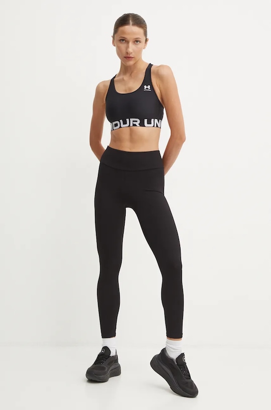 Under Armour biustonosz sportowy HG Authentics 1383544 czarny AW25