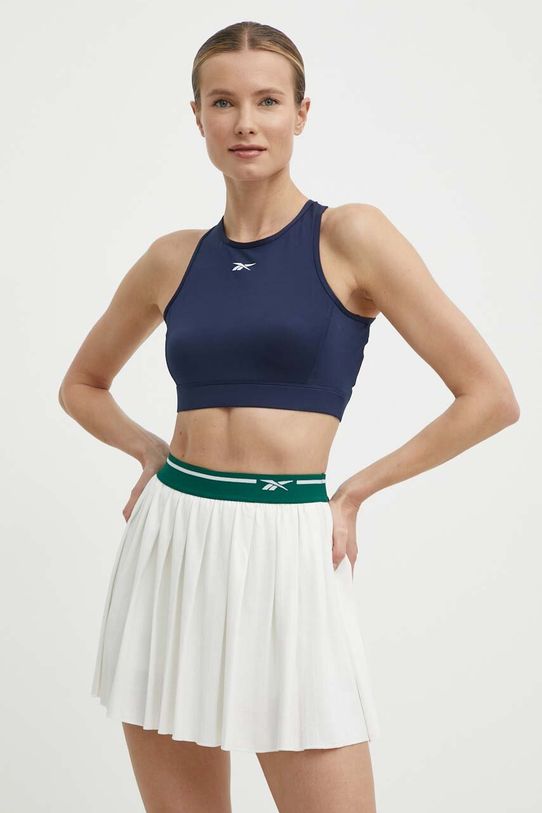 Športová podprsenka Reebok Identity Training tmavomodrá 100076220