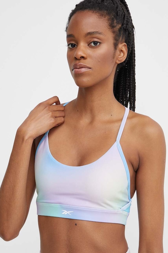 Športová podprsenka Reebok Lux bez kostíc viacfarebná 100075362