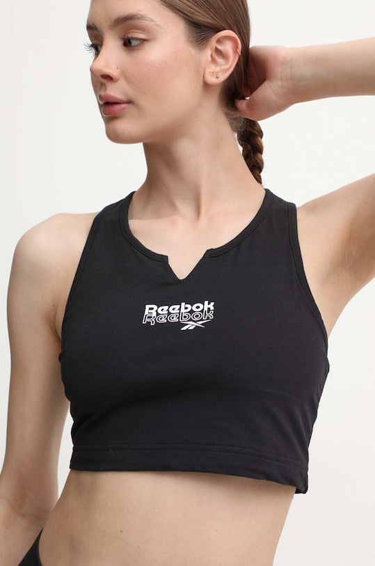 Reebok top TRENING negru 100075986