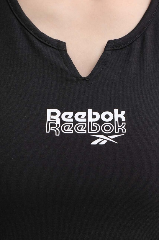 Reebok top TRENING 100075986 negru