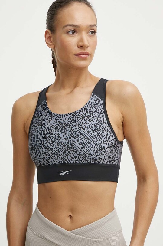 Reebok biustonosz sportowy 100075411 czarny