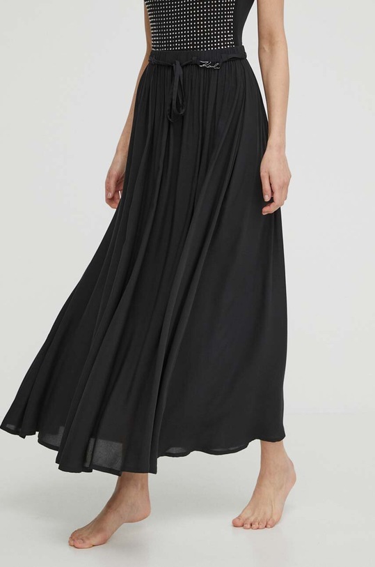 Φούστα παραλίας Karl Lagerfeld 241W2204 μαύρο SS24