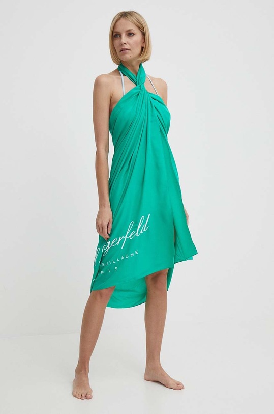 Pareo Karl Lagerfeld zelená 241W2208