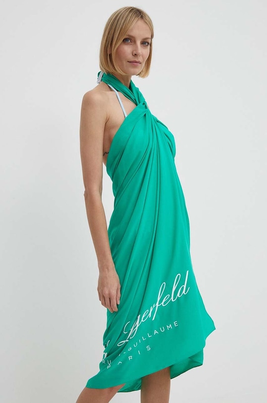 Pareo Karl Lagerfeld 241W2208 zelená SS24