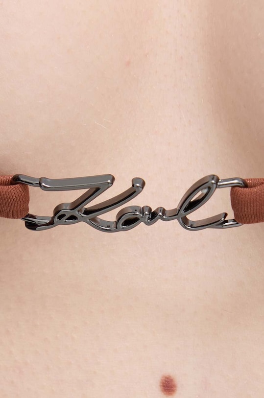Karl Lagerfeld sutien de baie maro 241W2209