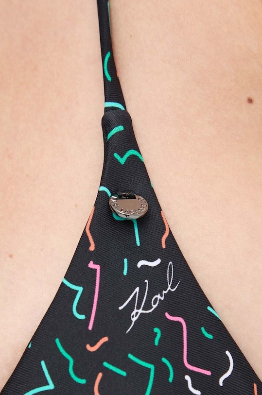Karl Lagerfeld sutien de baie 241W2215 negru