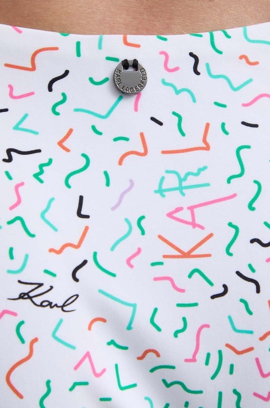 Oblečení Plavkové kalhotky Karl Lagerfeld 241W2216 bílá
