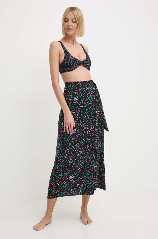 Pareo Karl Lagerfeld 241W2240 černá SS24