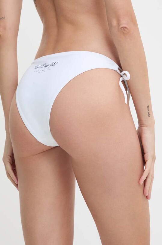 Karl Lagerfeld chiloti de baie 241W2242 alb SS24