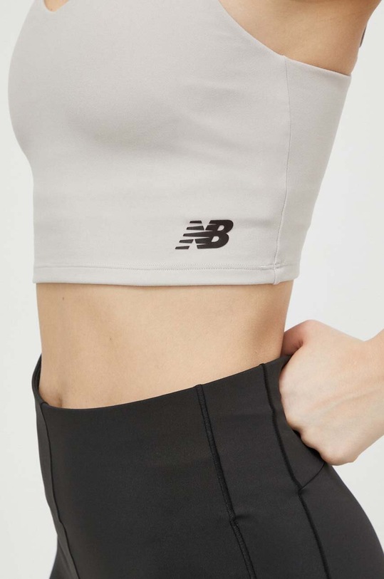 Sportovní podprsenka New Balance WB41030MNK WB41030MNK šedá