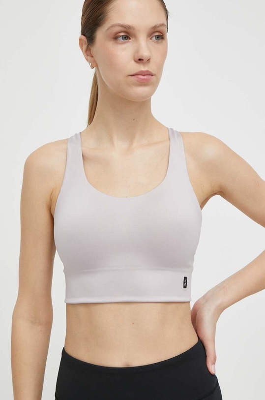 ON Running biustonosz sportowy Active Longline bez fiszbinów różowy 1WE10431917