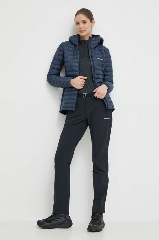 Montane longsleeve funkcyjny Dart Zip FDRZI17 czarny AW24