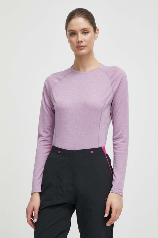 Funkčné tričko s dlhým rukávom Montane Dart Planet friendly ružová FDLST17