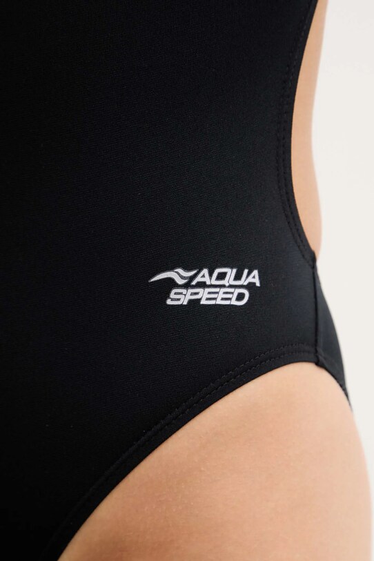Aqua Speed jednoczęściowy strój kąpielowy czarny ANA.