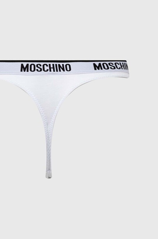 Odzież Moschino Underwear stringi 2-pack 1307.4406 biały