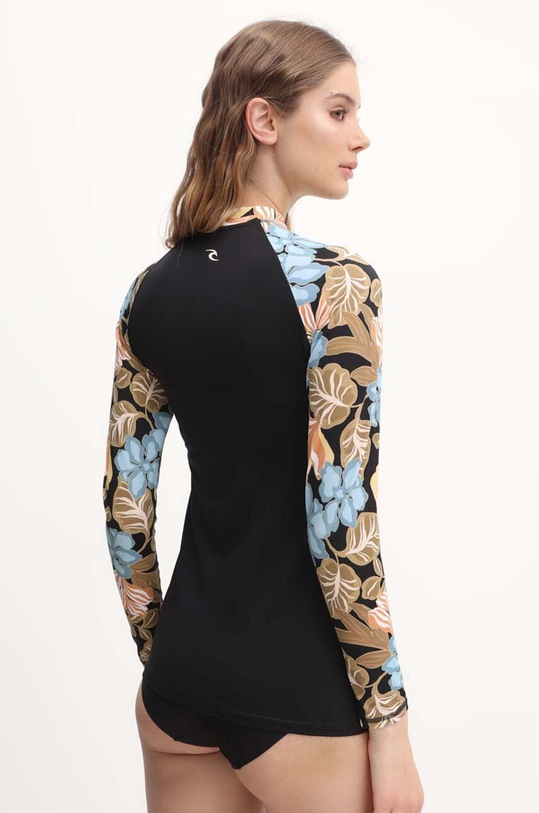 Majica dugih rukava za kupanje Rip Curl Follow The Sun 16AWRV crna SS24