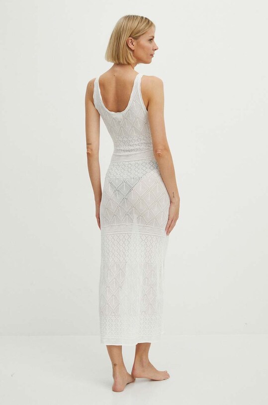 Îmbrăcăminte Desigual rochie de plaja KENIA 24SWMF02 alb