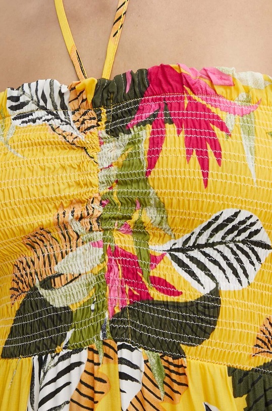 Desigual combinezon plaja TROPICAL 24SWMW22 galben