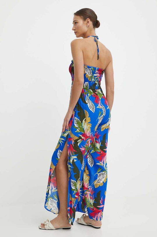 Oblečení Plážový overal Desigual TROPICAL 24SWMW22 modrá