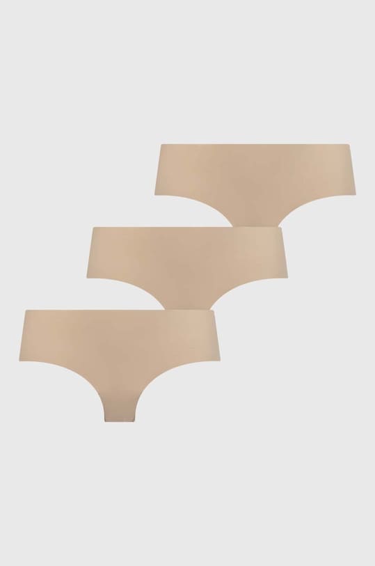 Kalhotky Under Armour 3-pack kalhotky béžová 25UUSHJ155