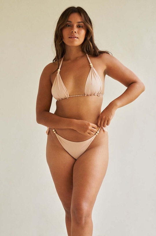 Praia Beachwear costum de baie din două piese Like A Virgin RHODONITE moale bej BB.LikeAVirginRHODONITE