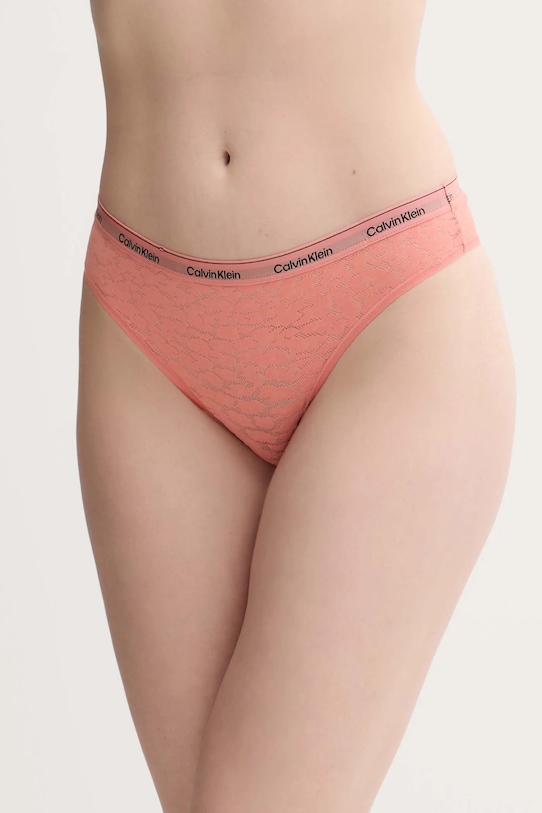 Kalhotky brazilky Calvin Klein Underwear oranžová 000QD5233E