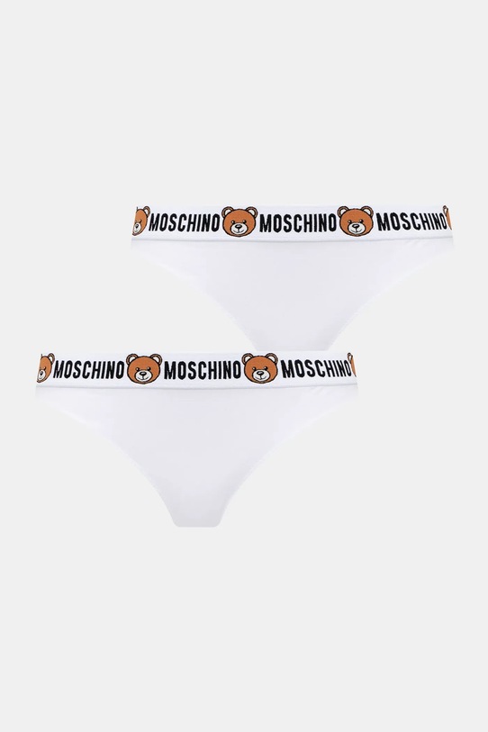 Tangá Moschino Underwear 2-pak tangá biela 1385.4402