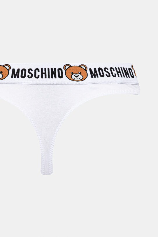 Oblečenie Tangá Moschino Underwear 2-pak 1385.4402 biela