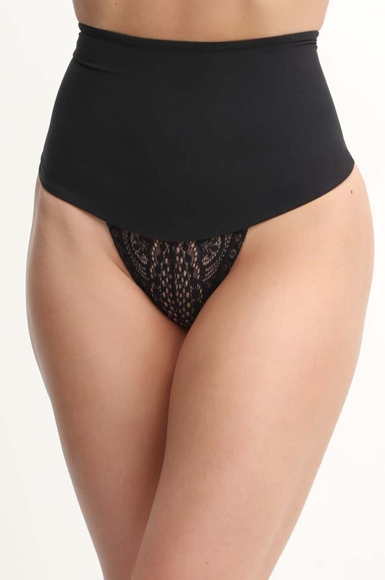 Scandale figi modelujące dzianina czarny SHW001