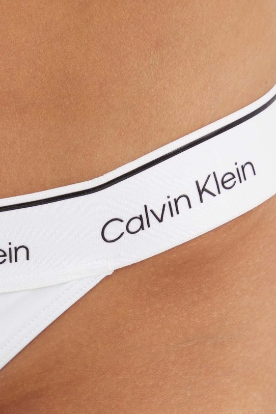 Odzież Calvin Klein brazyliany kąpielowe KW0KW02429 biały