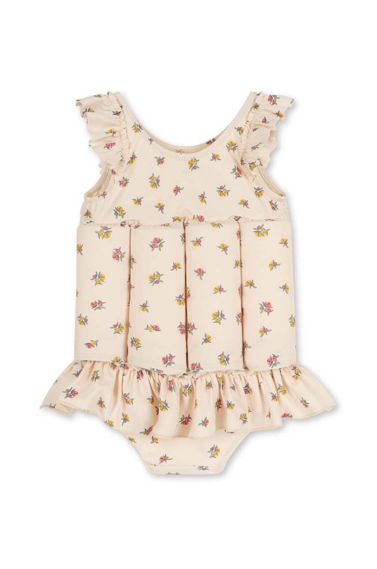 Konges Sløjd jednoczęściowy strój kąpielowy dziecięcy KS100265 beżowy SS24