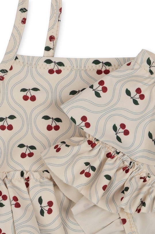 Dziewczynka Konges Sløjd dwuczęściowy strój kąpielowy dziecięcy KS100378 różowy