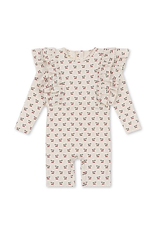 Konges Sløjd egyrészes gyerek fürdőruha mintás rózsaszín KS100379