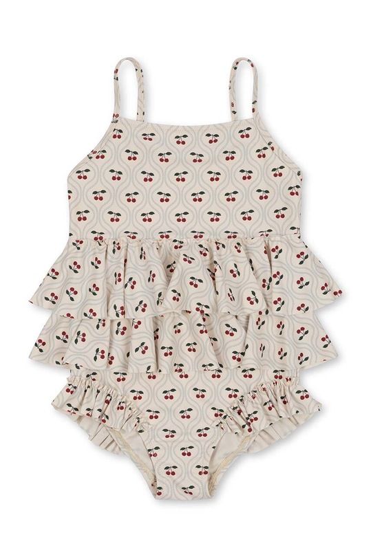 Konges Sløjd egyrészes gyerek fürdőruha mintás rózsaszín KS100381