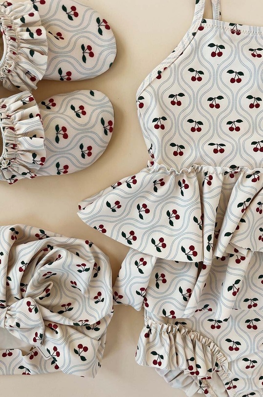 Konges Sløjd egyrészes gyerek fürdőruha KS100381 rózsaszín