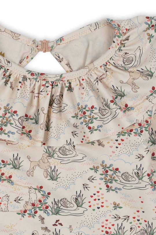 Lány Konges Sløjd egyrészes gyerek fürdőruha KS100382 kék