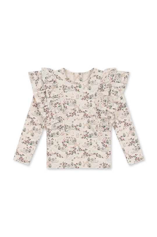 Konges Sløjd longsleeve kąpielowy dziecięcy miękka niebieski KS100384