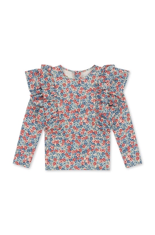 Παιδικό μακρυμάνικο πουκάμισο κολύμβησης Konges Sløjd μαλακό πολύχρωμο KS100384