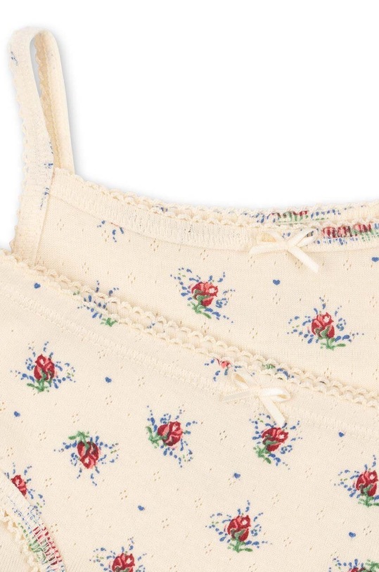 Dziewczynka Konges Sløjd komplet dziecięcy KS100404 beżowy