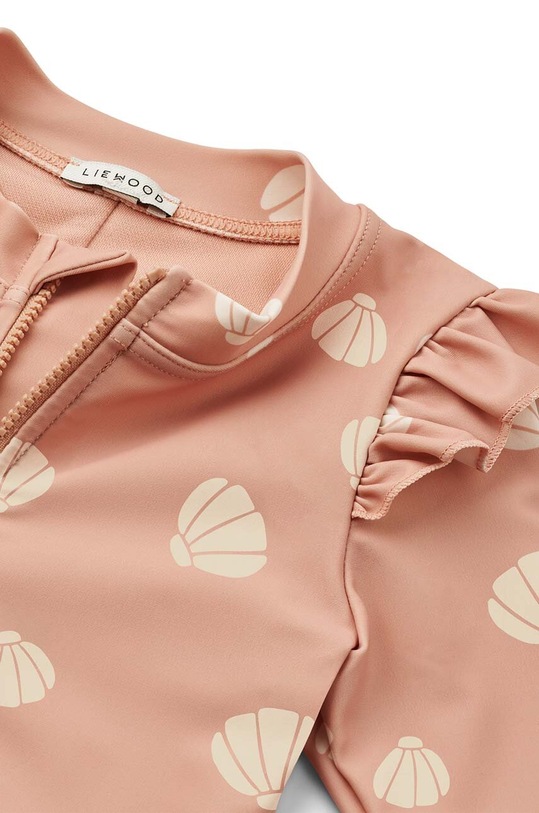 Dziewczynka Liewood kombinezon kąpielowy dziecięcy Amel Printed Swim Jumpsuit LW18587 różowy