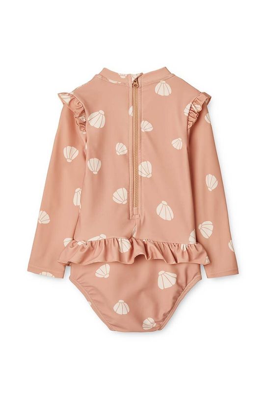 Ολόσωμο βρεφικό μαγιό Liewood Sille Baby Printed Swimsuit LW18935 ροζ SS24