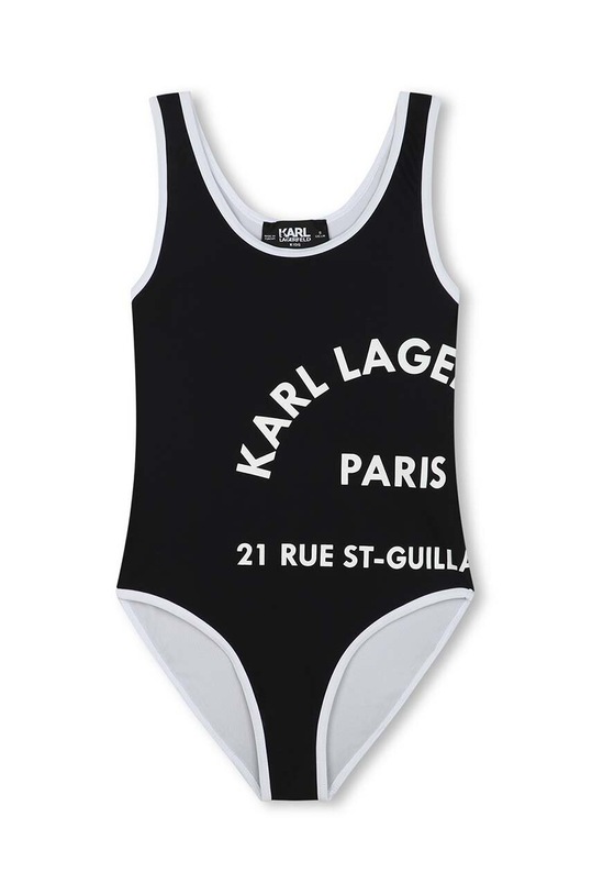 Karl Lagerfeld jednoczęściowy strój kąpielowy dziecięcy Z30060.114.150 czarny SS24